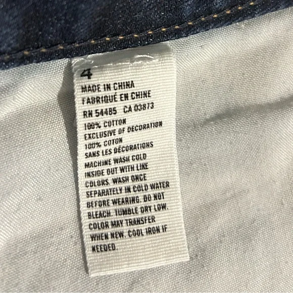 American Eagle 🦅 women’s size 4 jean shorts. - Picture 3 of 4